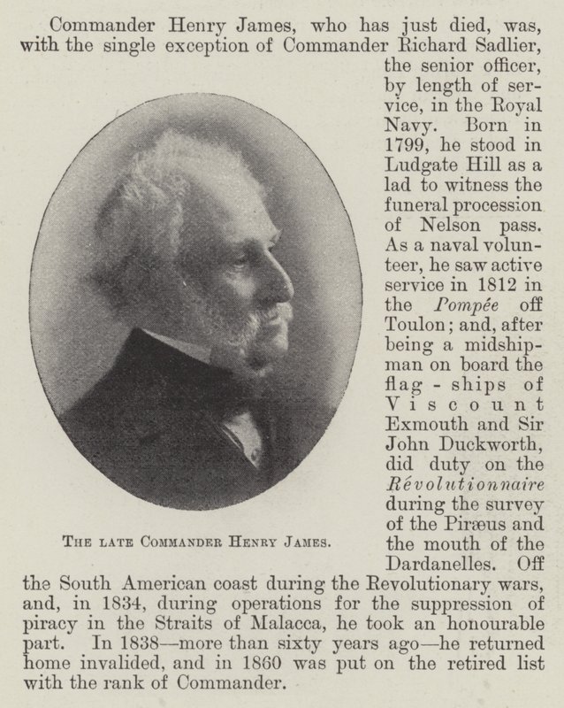 Edesmennyt komentaja Henry James tekijältä English Photographer