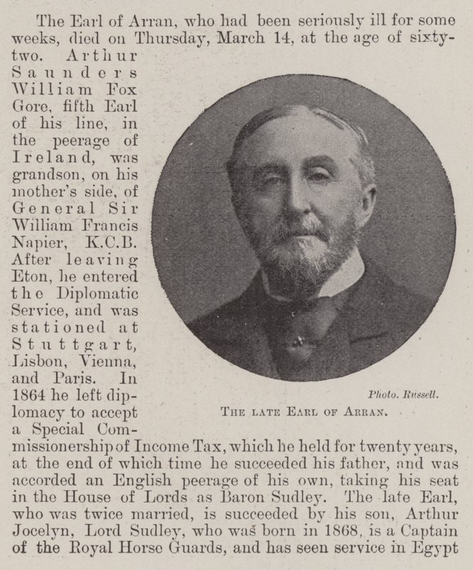 Edesmennyt Earl of Arran tekijältä English Photographer