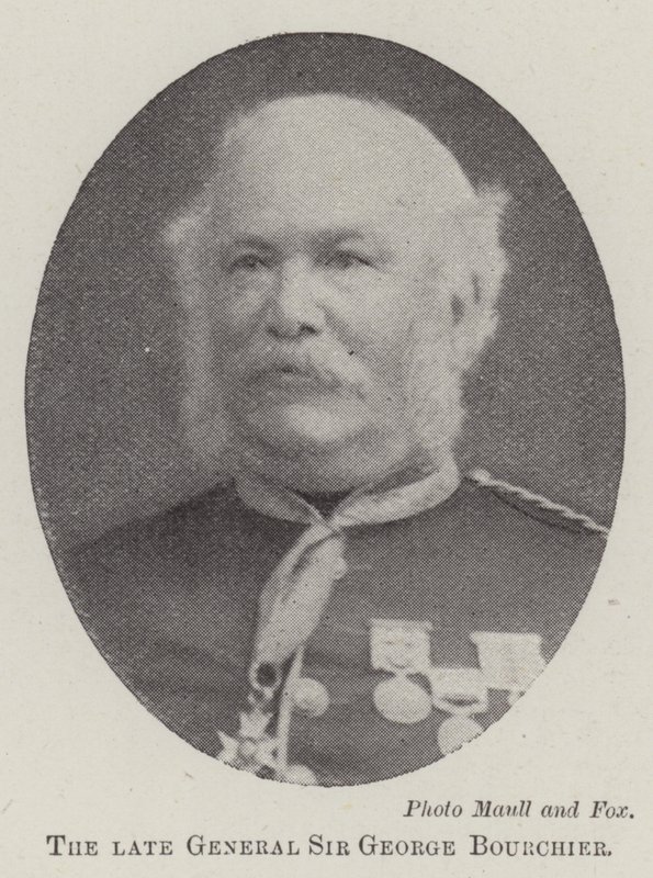 Edesmennyt kenraali Sir George Bourchier tekijältä English Photographer