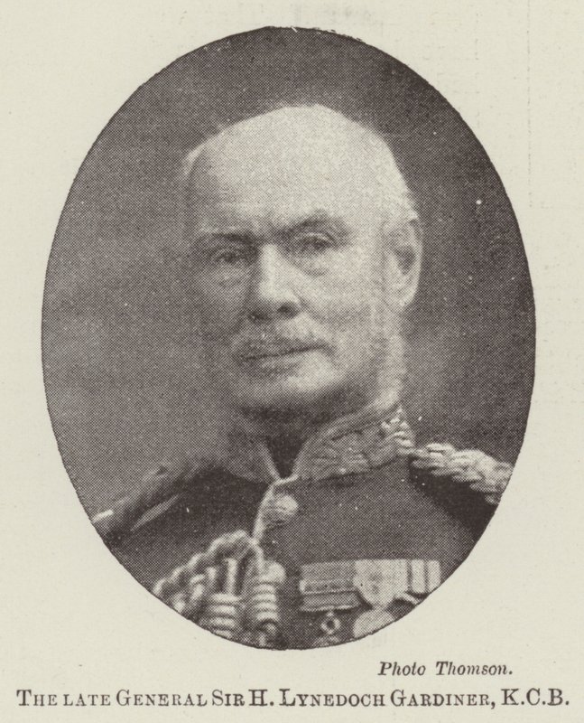 Edesmennyt kenraali Sir H Lynedoch Gardiner, KCB tekijältä English Photographer