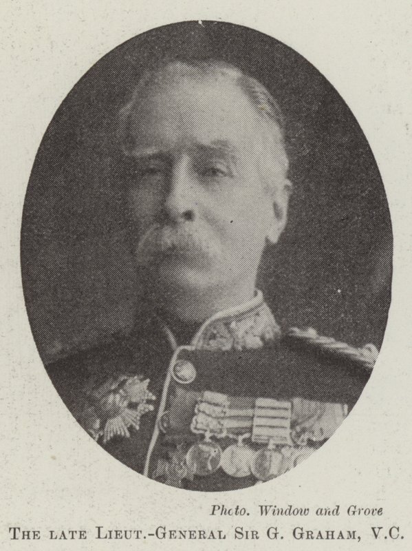 Edesmennyt kenraaliluutnantti Sir G Graham, VC tekijältä English Photographer