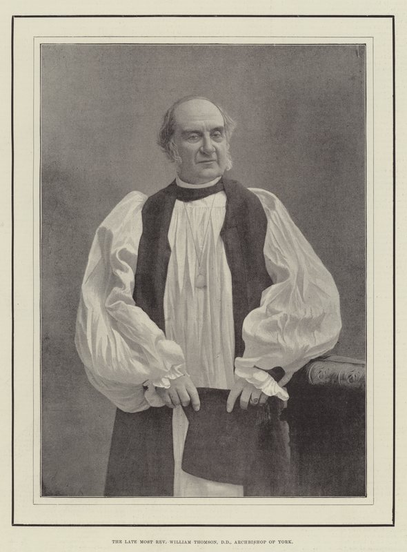 Edesmennyt pastori William Thomson, DD, Yorkin arkkipiispa tekijältä English Photographer