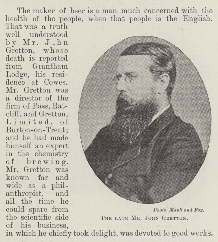 Edesmennyt herra John Gretton tekijältä English Photographer