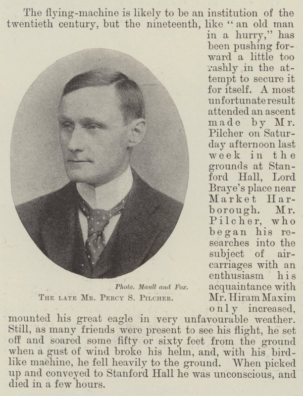 Edesmennyt herra Percy S Pilcher tekijältä English Photographer