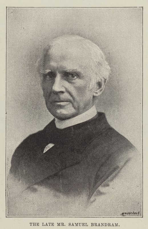 Edesmennyt herra Samuel Brandram tekijältä English Photographer