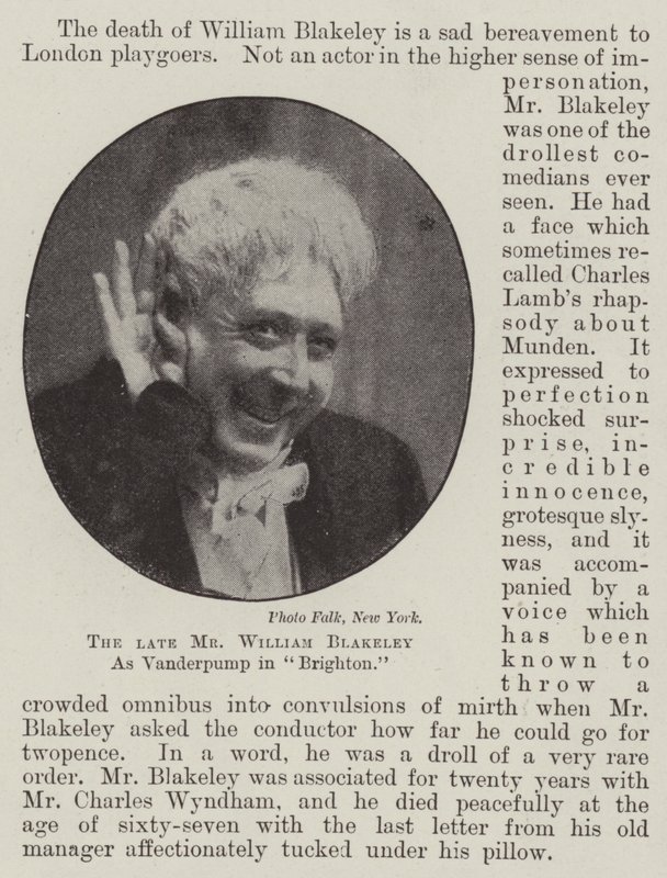 Edesmennyt herra William Blakeley Vanderpumpina Brightonissa tekijältä English Photographer