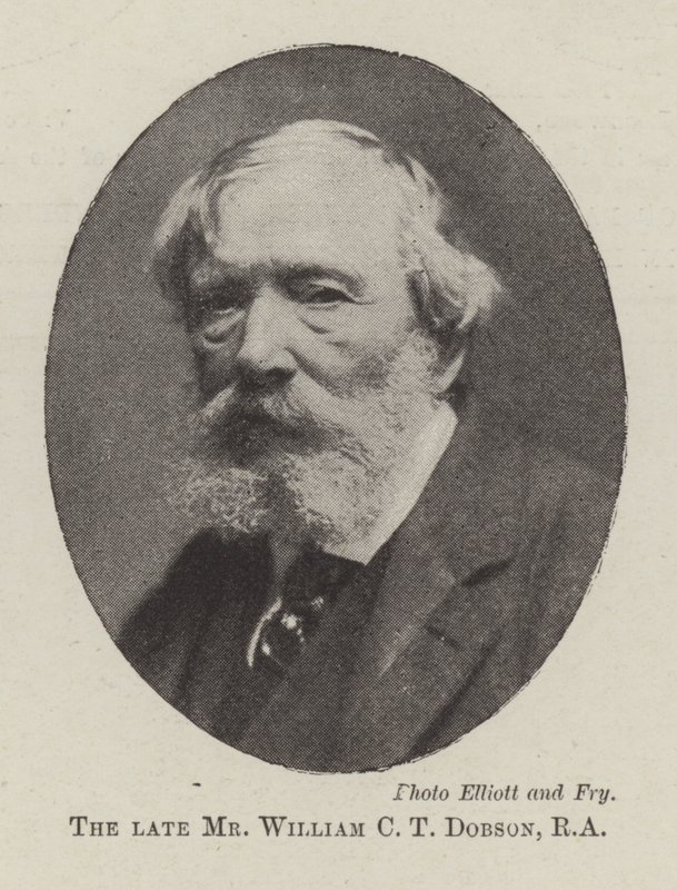 Edesmennyt herra William C T Dobson, RA tekijältä English Photographer