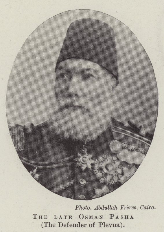 Edesmennyt Osman Pasha, Plevnan puolustaja tekijältä English Photographer