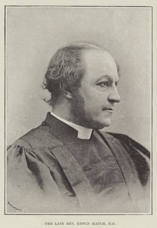Edesmennyt pastori Edwin Hatch, DD tekijältä English Photographer
