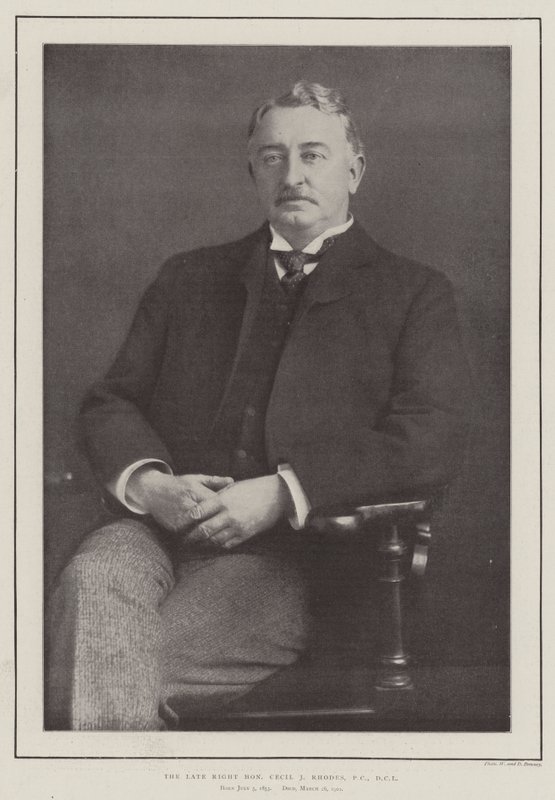 Edesmennyt Right Honorable Cecil J Rhodes, PC, DCL tekijältä English Photographer
