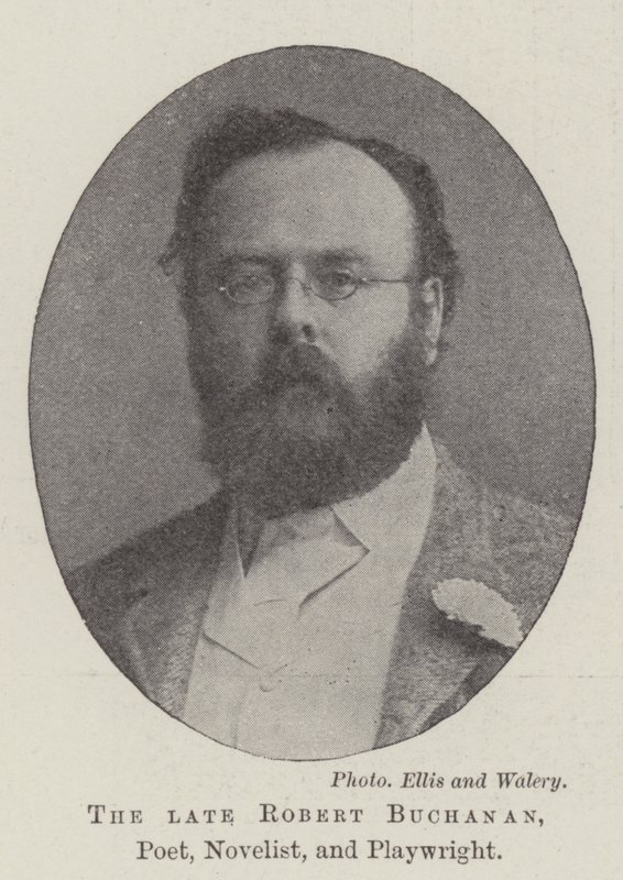 Edesmennyt Robert Buchanan, runoilija, kirjailija ja näytelmäkirjailija tekijältä English Photographer