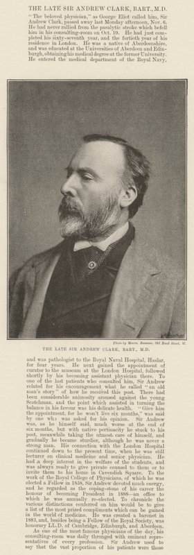 Edesmennyt Sir Andrew Clark, Baronet, MD tekijältä English Photographer