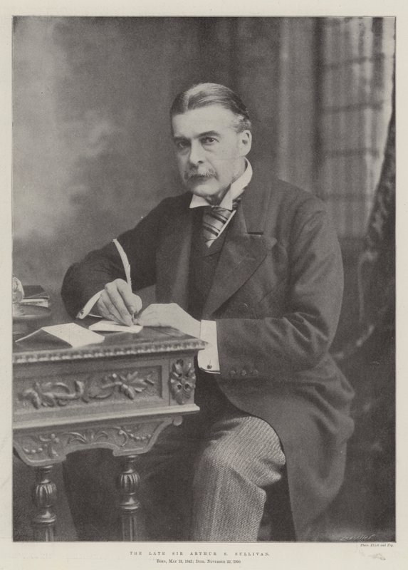 Edesmennyt Sir Arthur S Sullivan tekijältä English Photographer