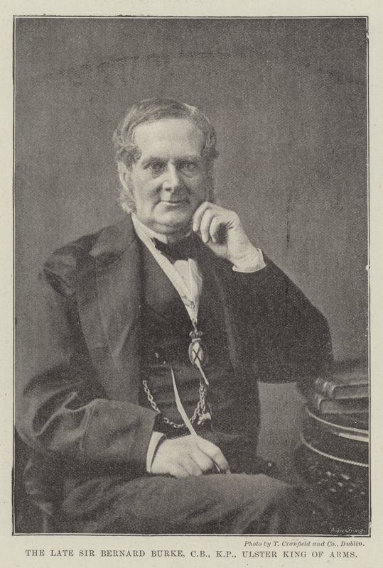 Edesmennyt Sir Bernard Burke, CB, KP, Ulster King of Arms tekijältä English Photographer