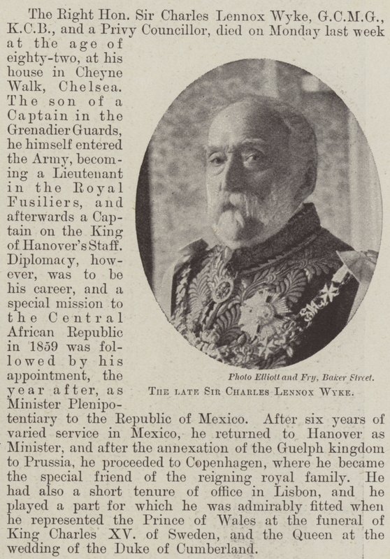 Edesmennyt Sir Charles Lennox Wyke tekijältä English Photographer