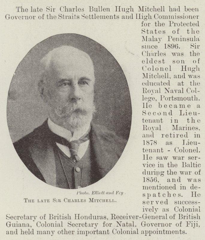 Edesmennyt Sir Charles Mitchell tekijältä English Photographer