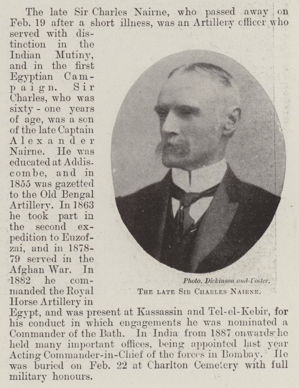 Edesmennyt Sir Charles Nairne tekijältä English Photographer