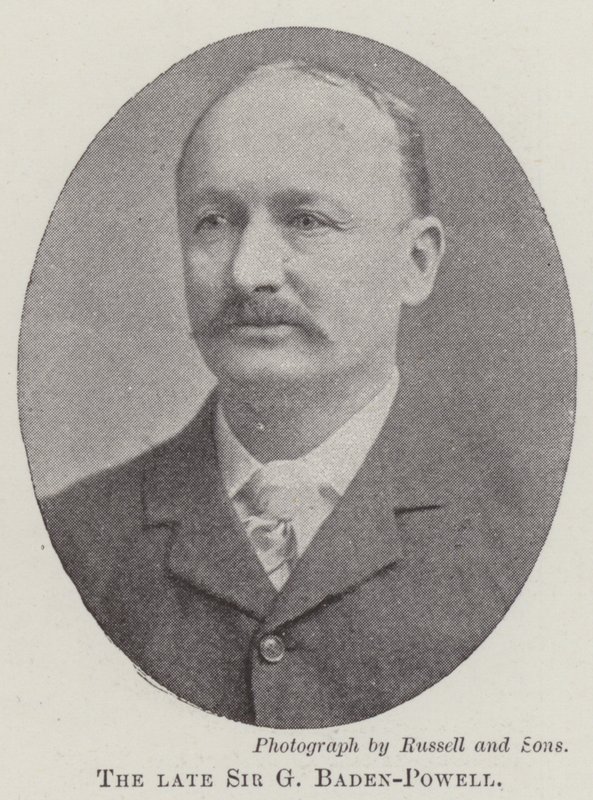 Edesmennyt Sir G Baden-Powell tekijältä English Photographer