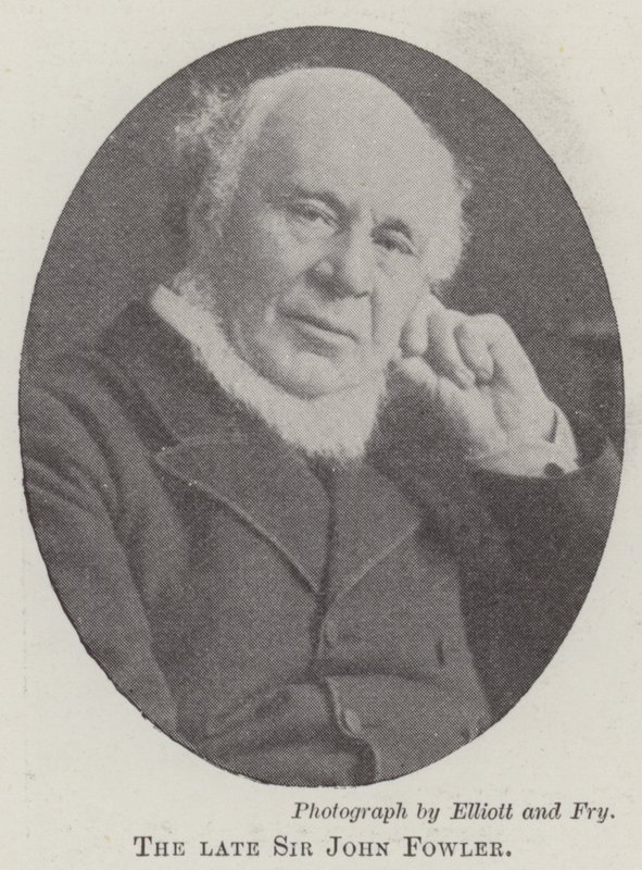 Edesmennyt Sir John Fowler tekijältä English Photographer