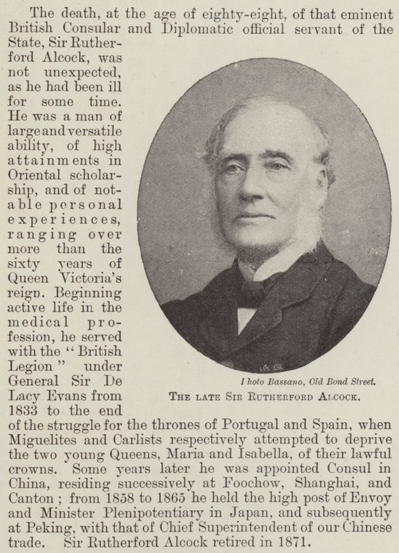 Edesmennyt Sir Rutherford Alcock tekijältä English Photographer