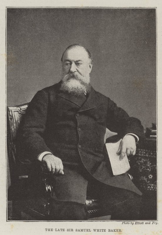 Edesmennyt Sir Samuel White Baker tekijältä English Photographer