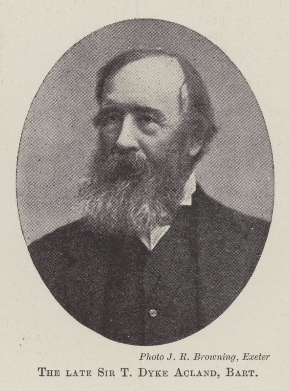 Edesmennyt Sir T Dyke Acland, Baronet tekijältä English Photographer