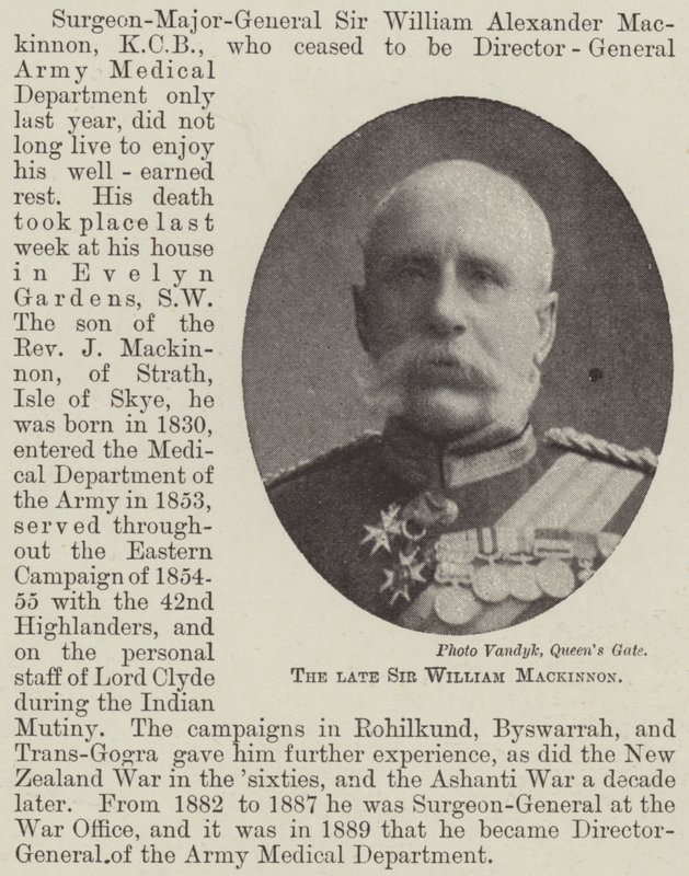 Edesmennyt Sir William Mackinnon tekijältä English Photographer