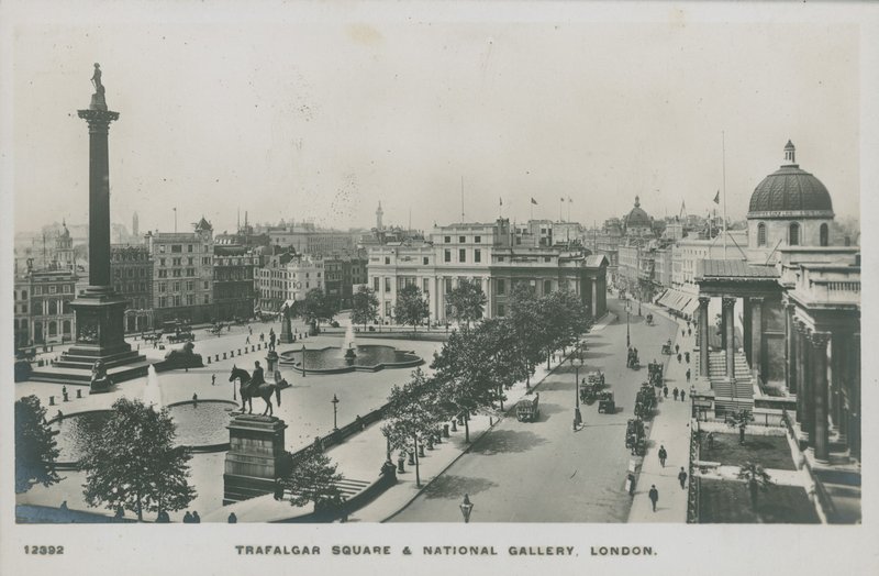 Trafalgar Square ja National Gallery, Lontoo tekijältä English Photographer