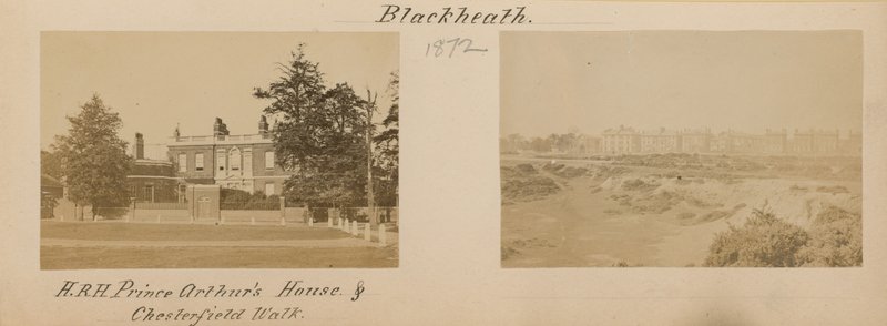Kaksi kuvaa Blackheathistä tekijältä English Photographer