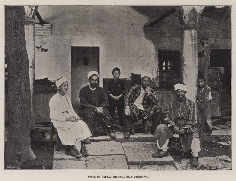 Softan tyypit, muhammedilaiset opiskelijat tekijältä English Photographer