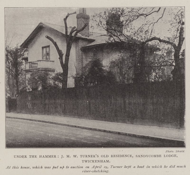Under the Hammer, J M W Turners Old Residence, Sandycombe Lodge, Twickenham tekijältä English Photographer