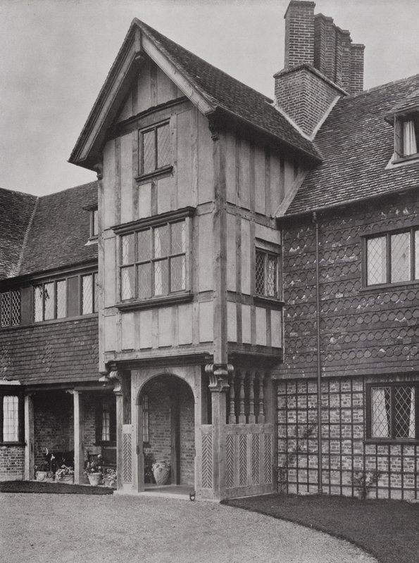 Upton Grey House, Winchfield, Hants, Englanti (m/w kuva) tekijältä English Photographer