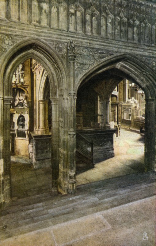 Henry VII -kappelin eteinen, Westminster Abbey, Lontoo (kuva) tekijältä English Photographer