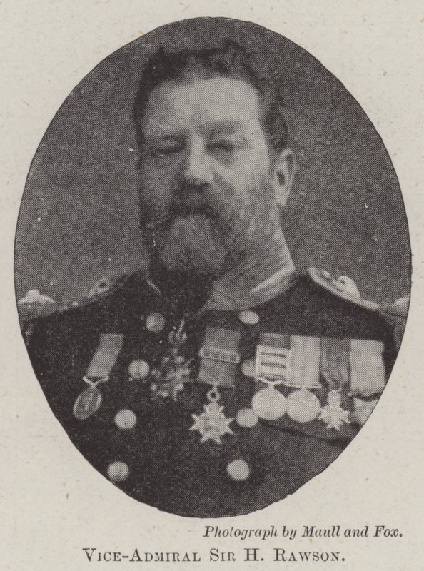Vara-amiraali Sir H Rawson tekijältä English Photographer
