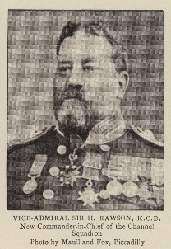 Varaamiraali Sir H Rawson, KCB tekijältä English Photographer