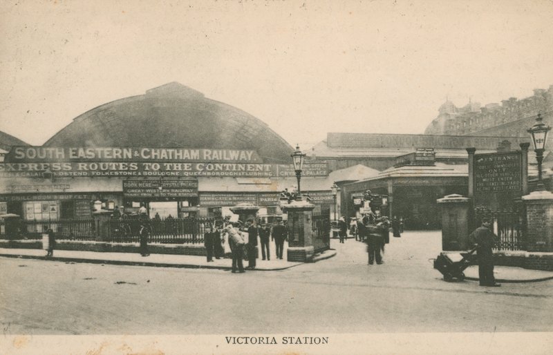 Victorian asema, Lontoo tekijältä English Photographer