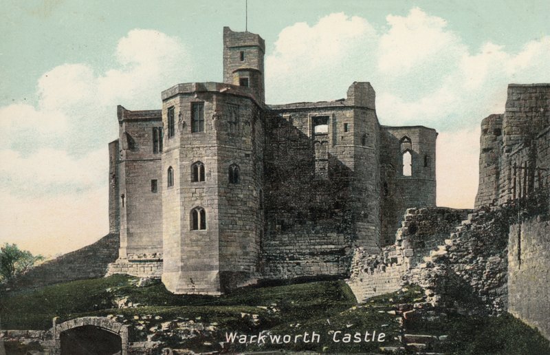Warkworth Castle, Northumberland (kuva) tekijältä English Photographer