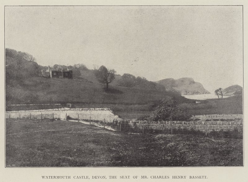 Watermouth Castle, Devon, Charles Henry Bassettin kotipaikka tekijältä English Photographer