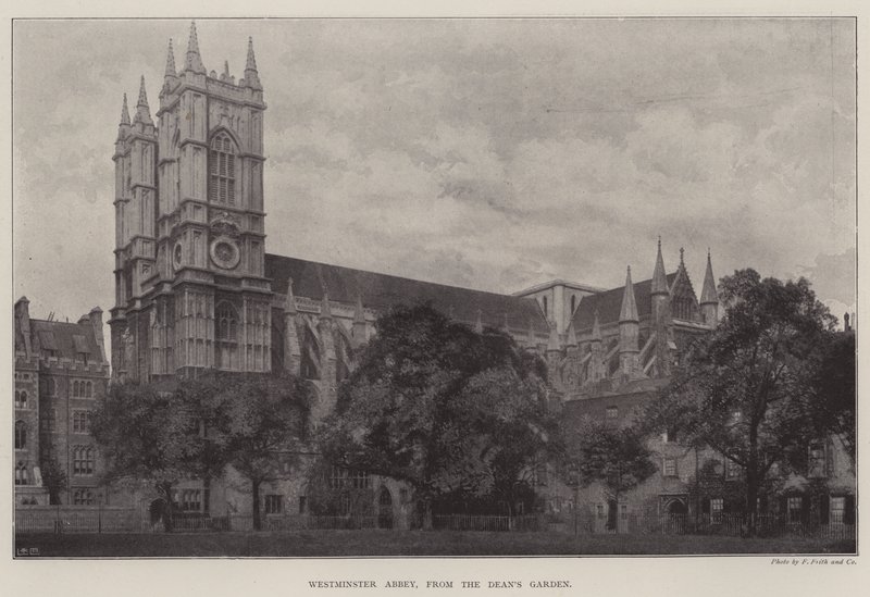 Westminster Abbey Deans Gardenista tekijältä English Photographer