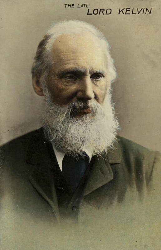 William Thomson, 1. Baron Kelvin (1824-1907), brittiläinen fyysikko ja insinööri (värillinen kuva) tekijältä English Photographer