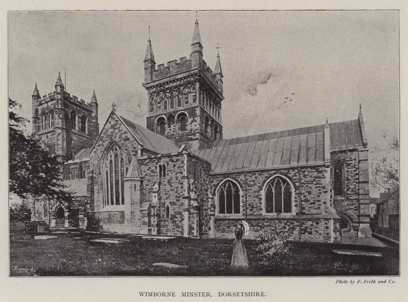 Wimborne Minster, Dorsetshire tekijältä English Photographer