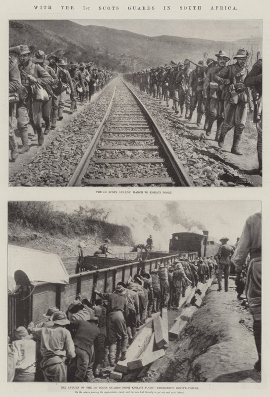 1. Scots Guardin kanssa Etelä-Afrikassa tekijältä English Photographer