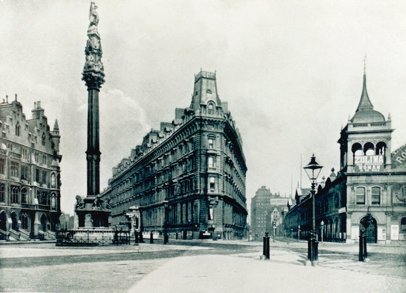 Westminster Columnin, Queen Annes Mansionsin ja Royal Aquariumin kanssa tekijältä English Photographer