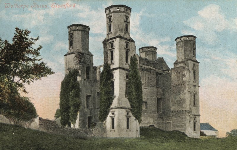 Wothorpe Towers, Jacobean-majan rauniot, Cambridgeshire (kuva) tekijältä English Photographer