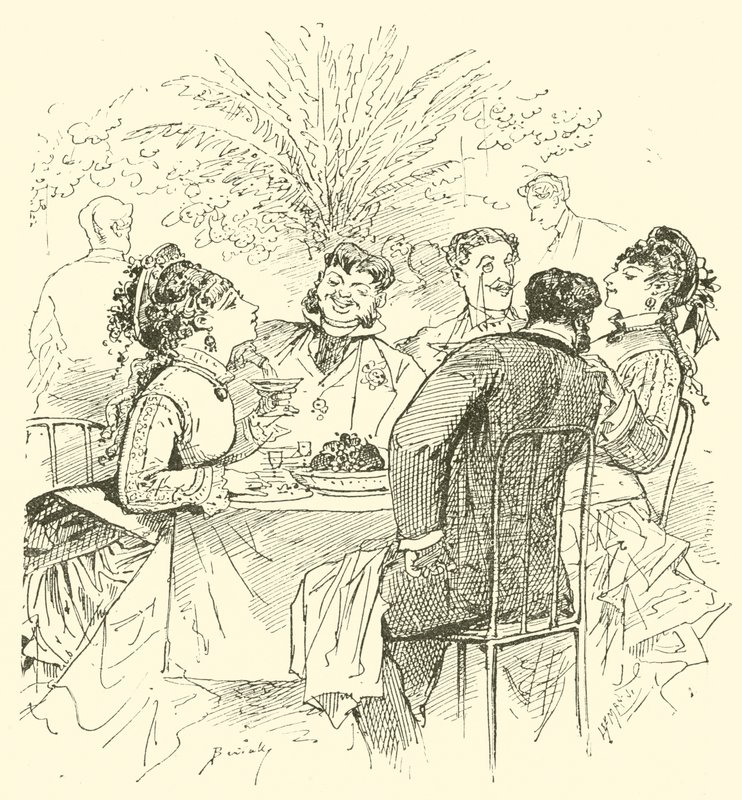 1800-luvun kahvilamaisema tekijältä English School