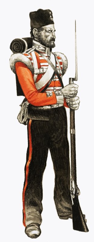 89. Foot Private 1854 Grenadier tekijältä English School