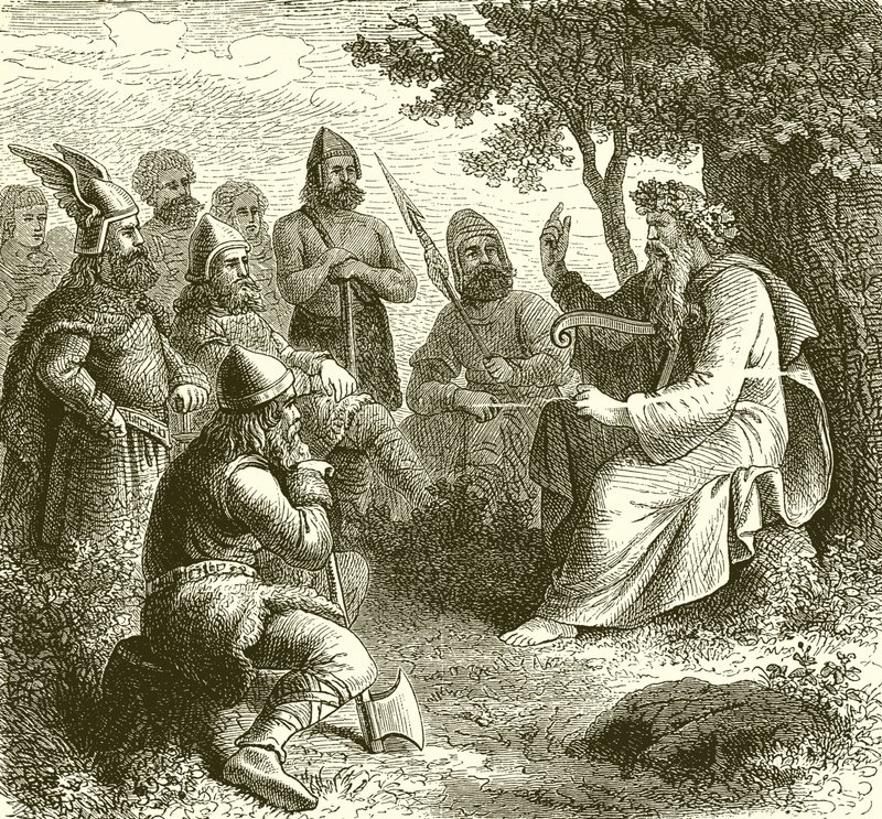 Bard laulaa Teuton Warriorsin tekoja tekijältä English School
