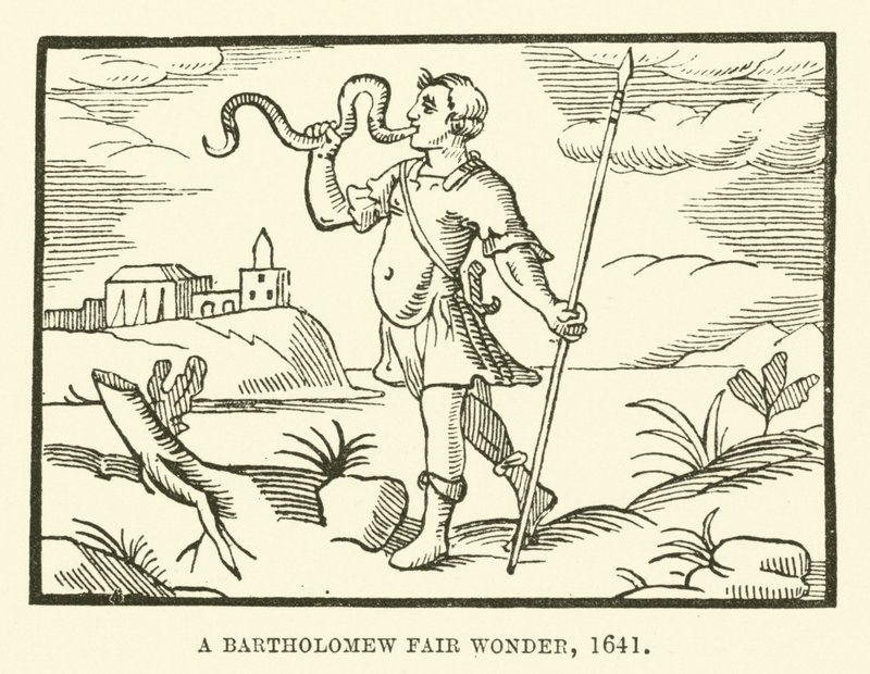 Bartholomew Fair -ihme, 1641 tekijältä English School