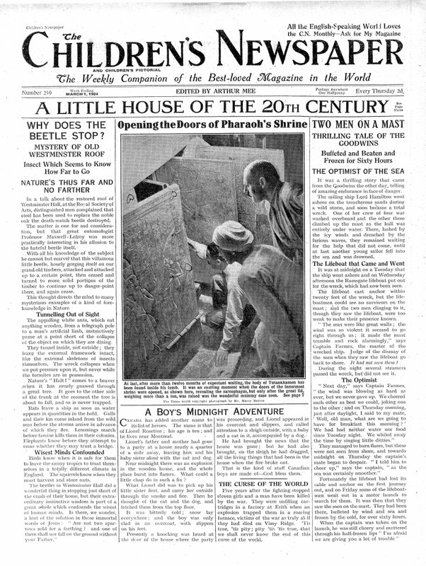 Pieni talo 1900-luvulta, "The Children