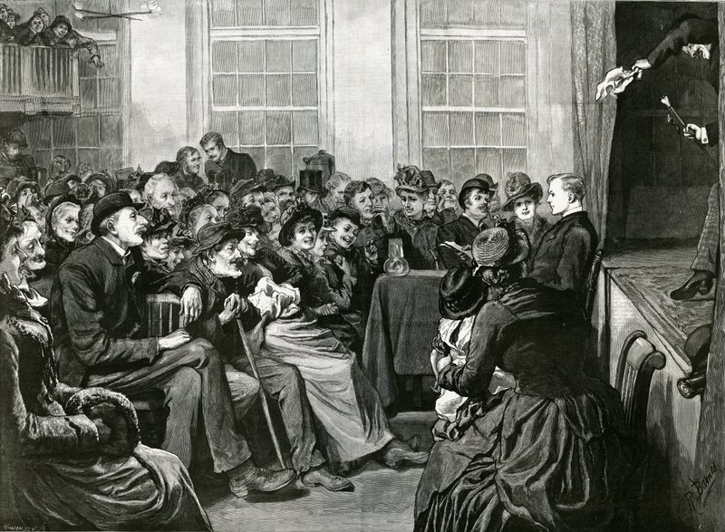 Lauantai-illan viihdettä köyhille, St Albans Hall, Baldwins Gardens, Holborn tekijältä English School